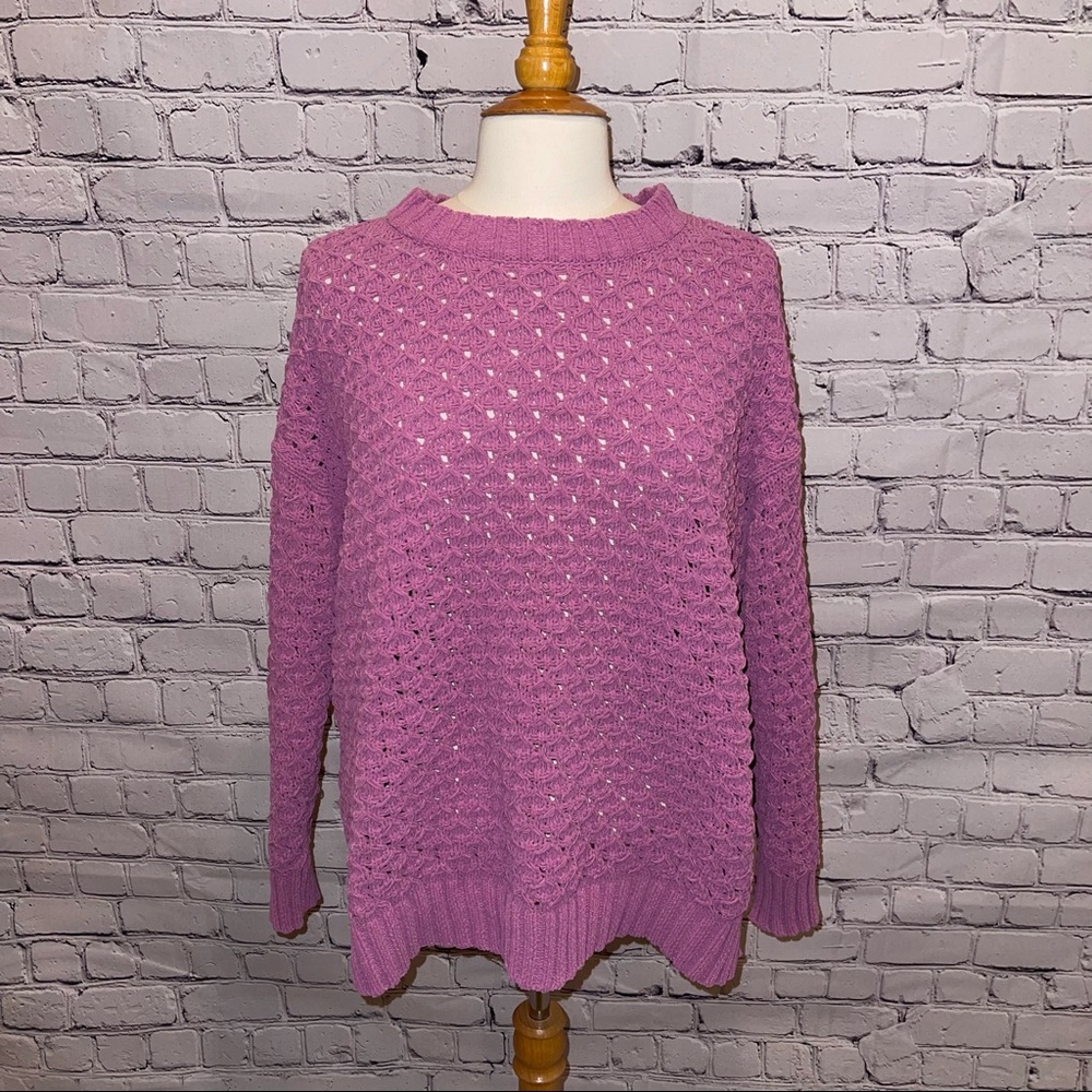 AVA & VIV Purple Sweater